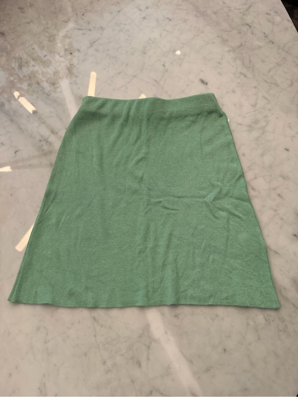 Djerf Avenue Mint Green A-Line Skirt